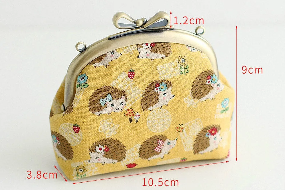 10.5cm Metal Purse Frame Butterfly Knot Bag Hanger Matte Gold And Bronze Two Colors