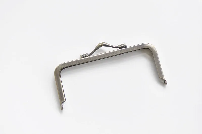 12.5cm Bronze Purse Frame Retro Clutch Bag Frame 12.5cm x 5.5cm