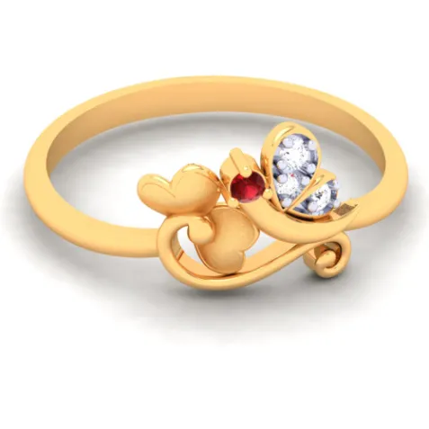 22k Uniquely Designed Gold Ring From The Online Exclusive