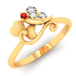22k Uniquely Designed Gold Ring From The Online Exclusive