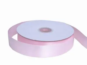 50 Yards 1" DIY Pink Satin Ribbon Wedding Party Dress Favor Gift Craft