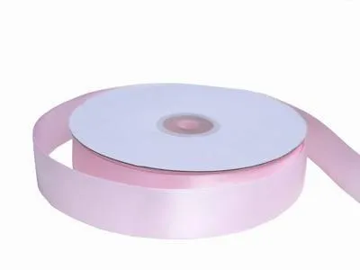 50 Yards 1" DIY Pink Satin Ribbon Wedding Party Dress Favor Gift Craft