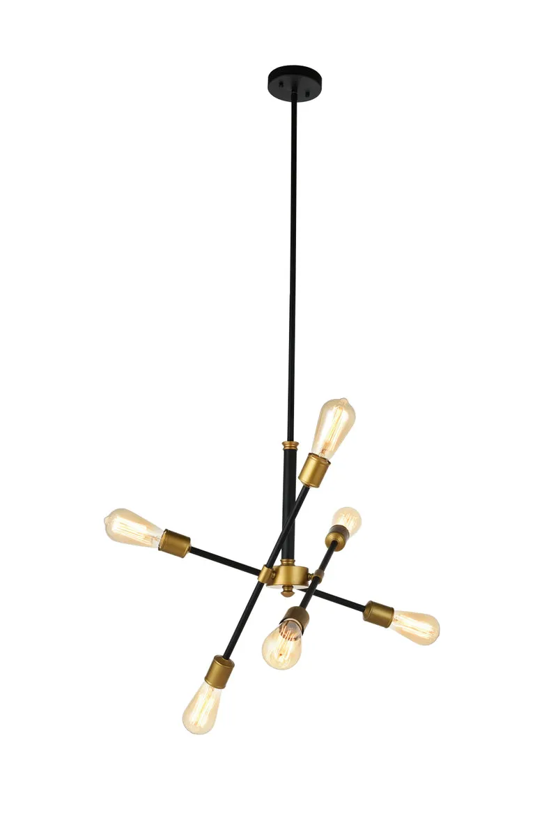 Axel 6 Light Pendant