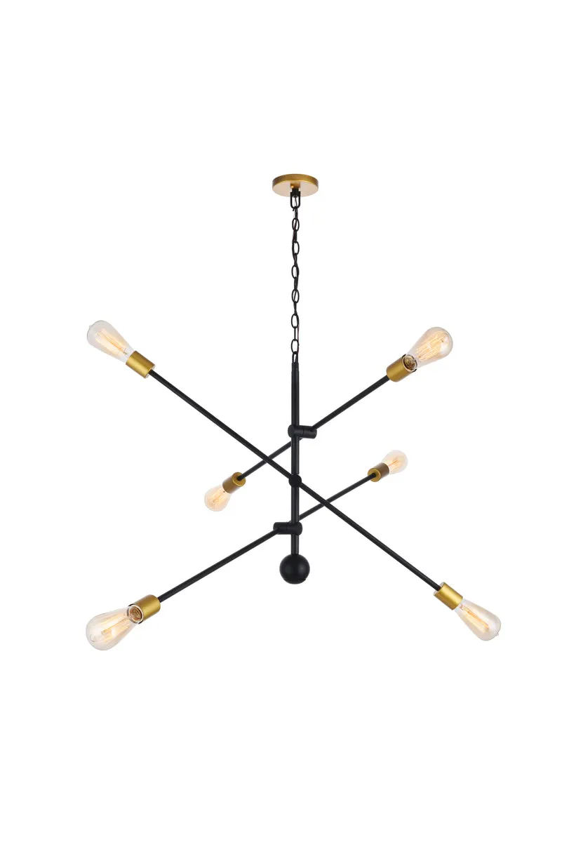 Axel 6 Light Pendant