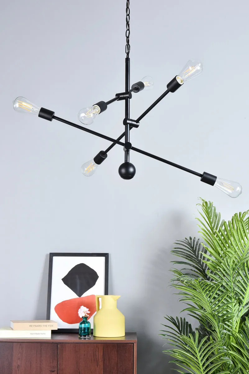 Axel 6 Light Pendant