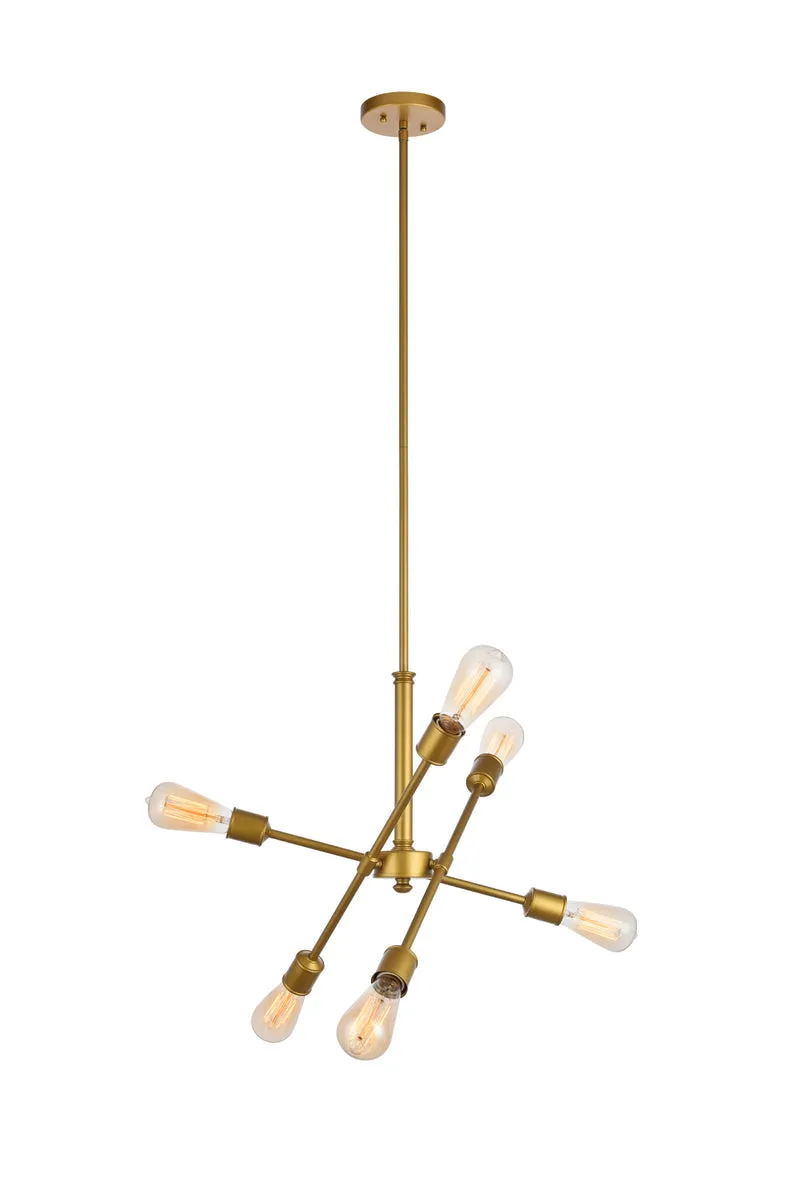 Axel 6 Light Pendant