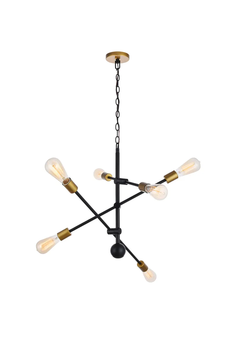 Axel 6 Light Pendant
