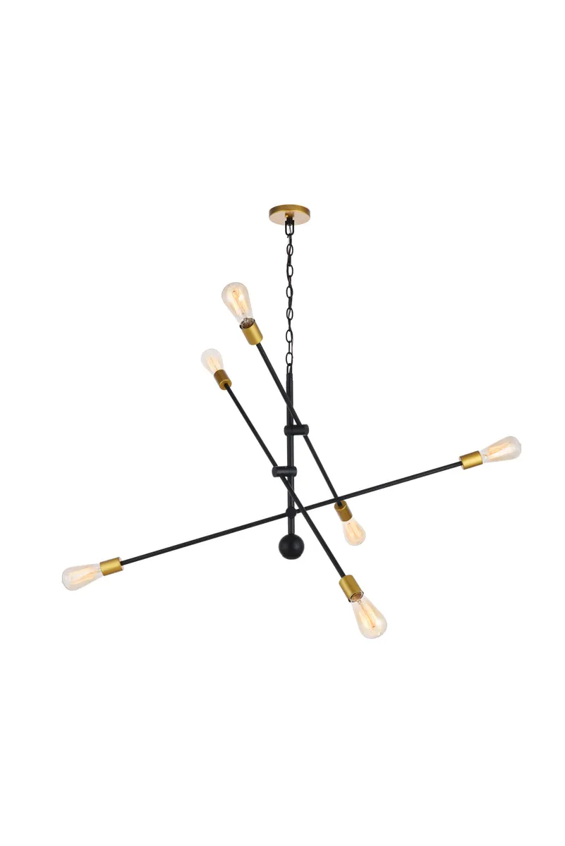 Axel 6 Light Pendant