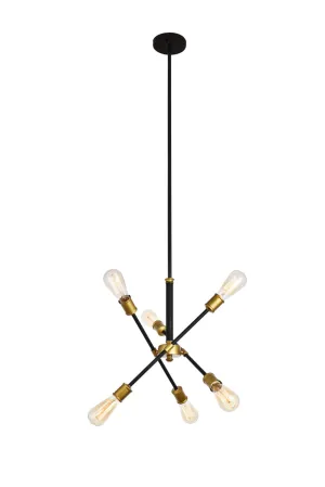 Axel 6 Light Pendant