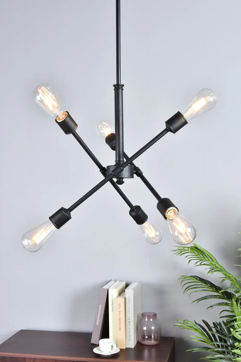 Axel 6 Light Pendant