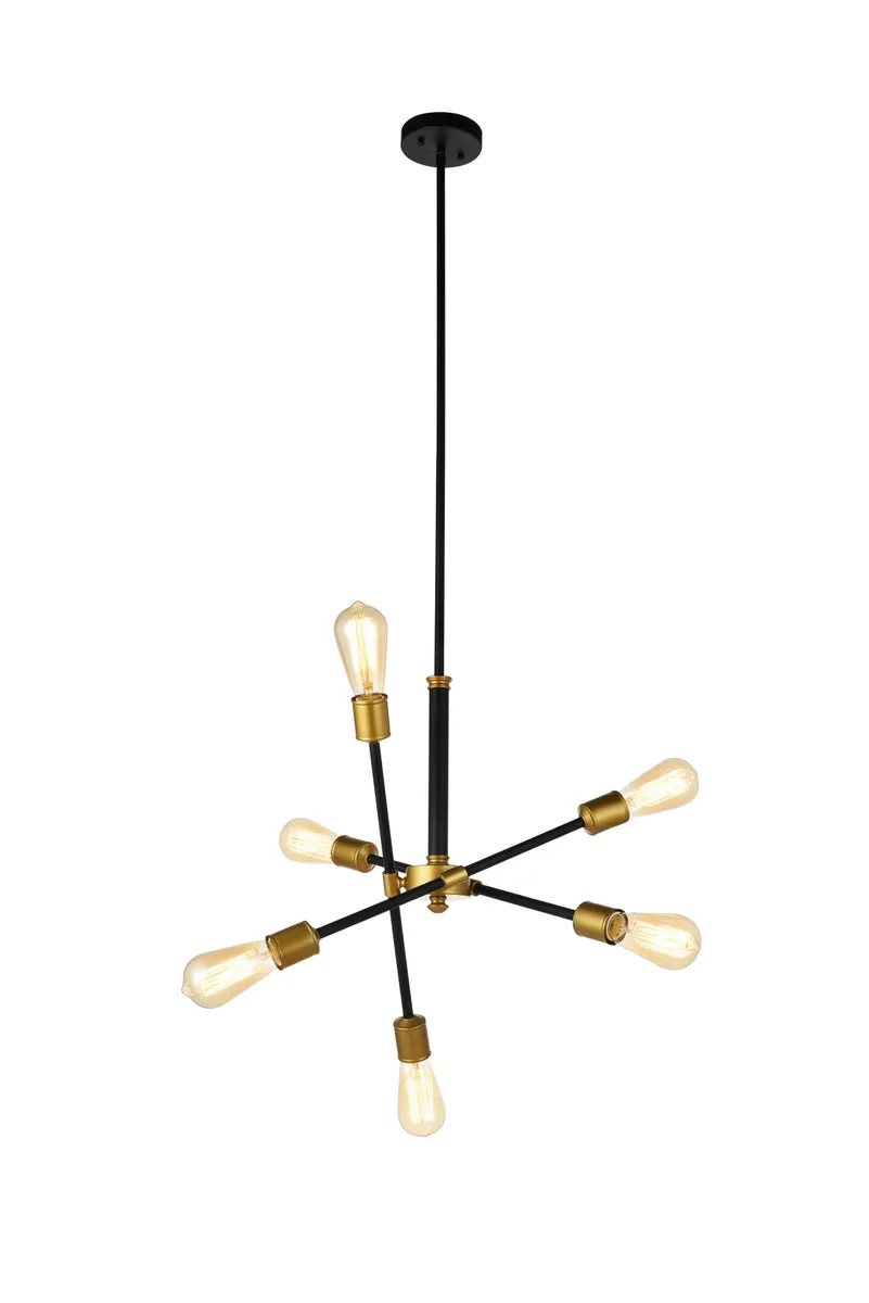 Axel 6 Light Pendant