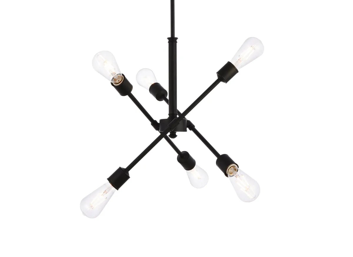 Axel 6 Light Pendant
