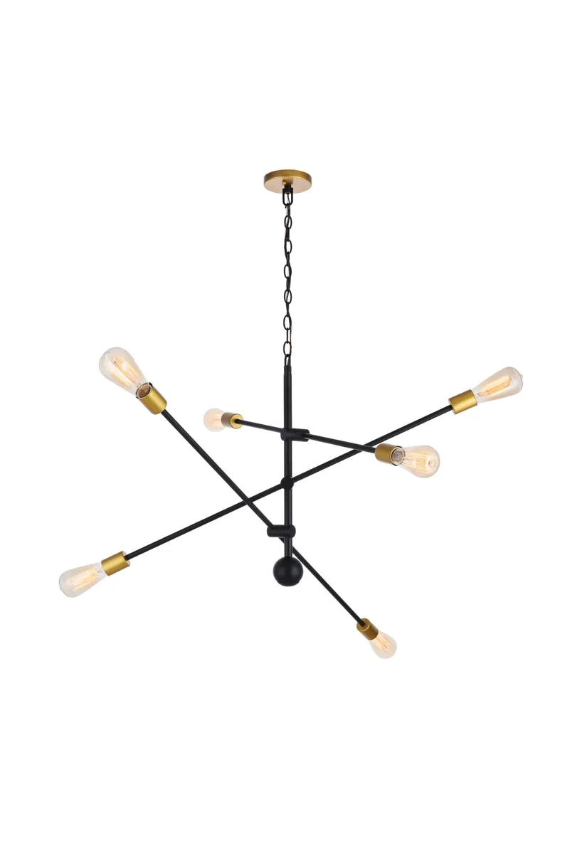 Axel 6 Light Pendant