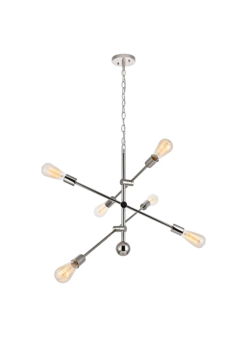 Axel 6 Light Pendant