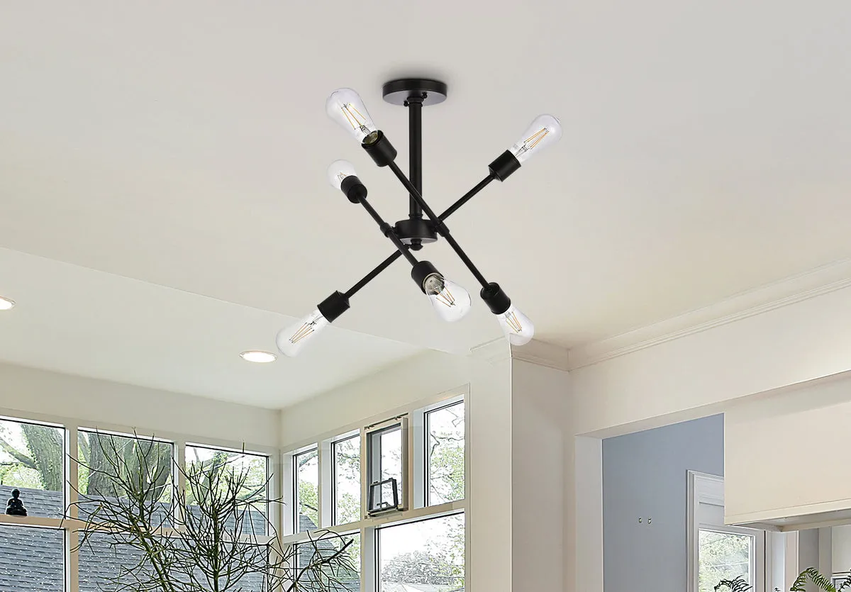 Axel 6 Light Pendant