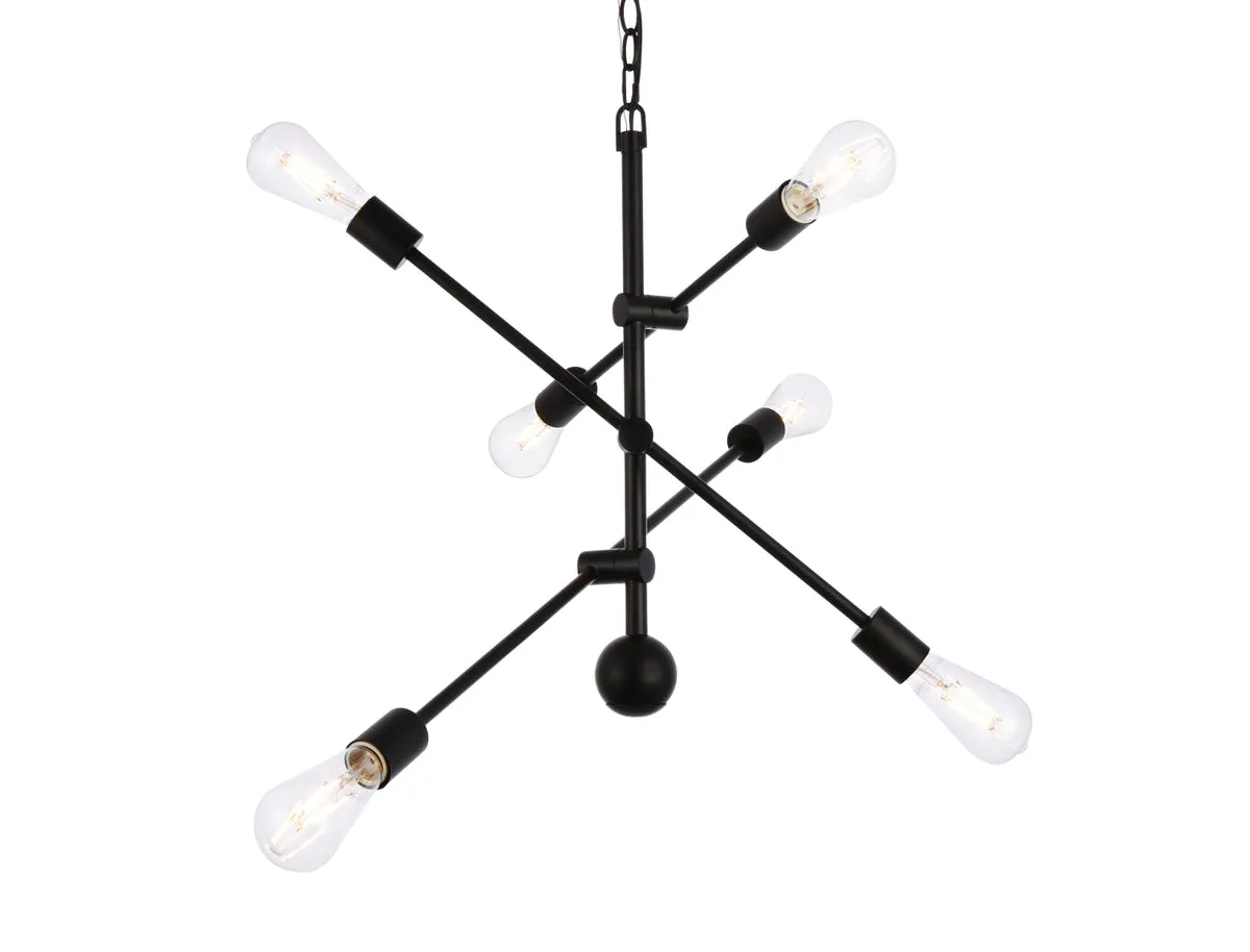 Axel 6 Light Pendant