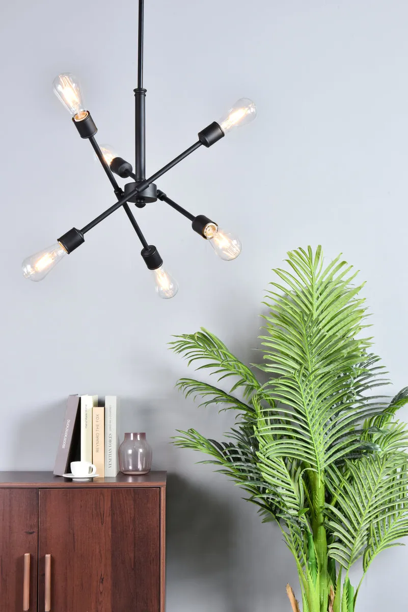 Axel 6 Light Pendant