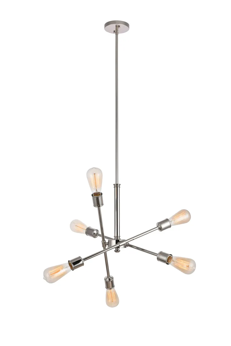 Axel 6 Light Pendant