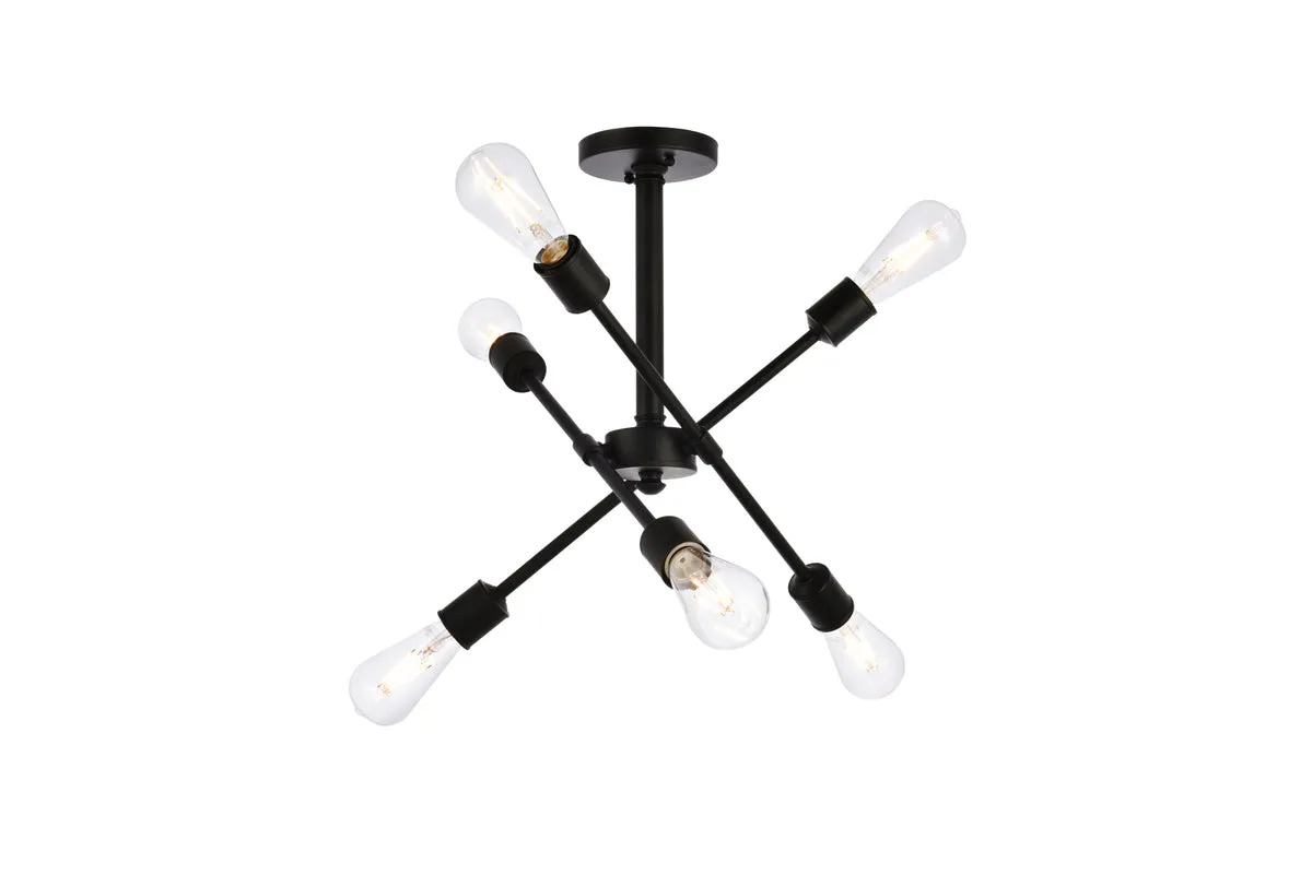Axel 6 Light Pendant