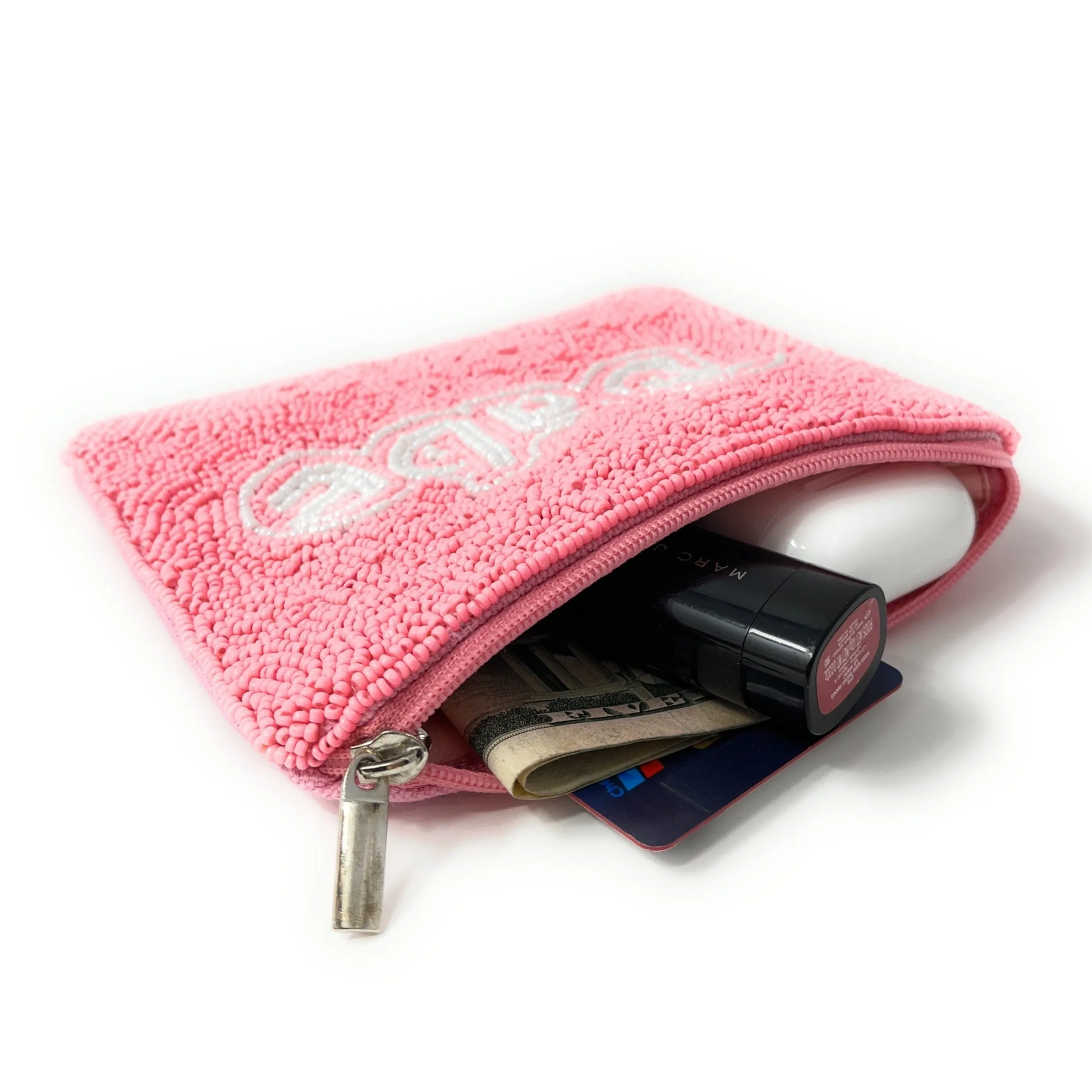 Babe Beaded Coin Purse
