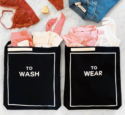 Bag-all - TO WASH Laundry Bag in Black