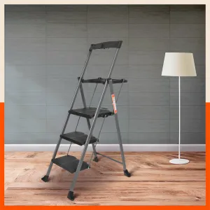 Bathla Boost Pro 3 - Step Foldable Steel Ladder For Home
