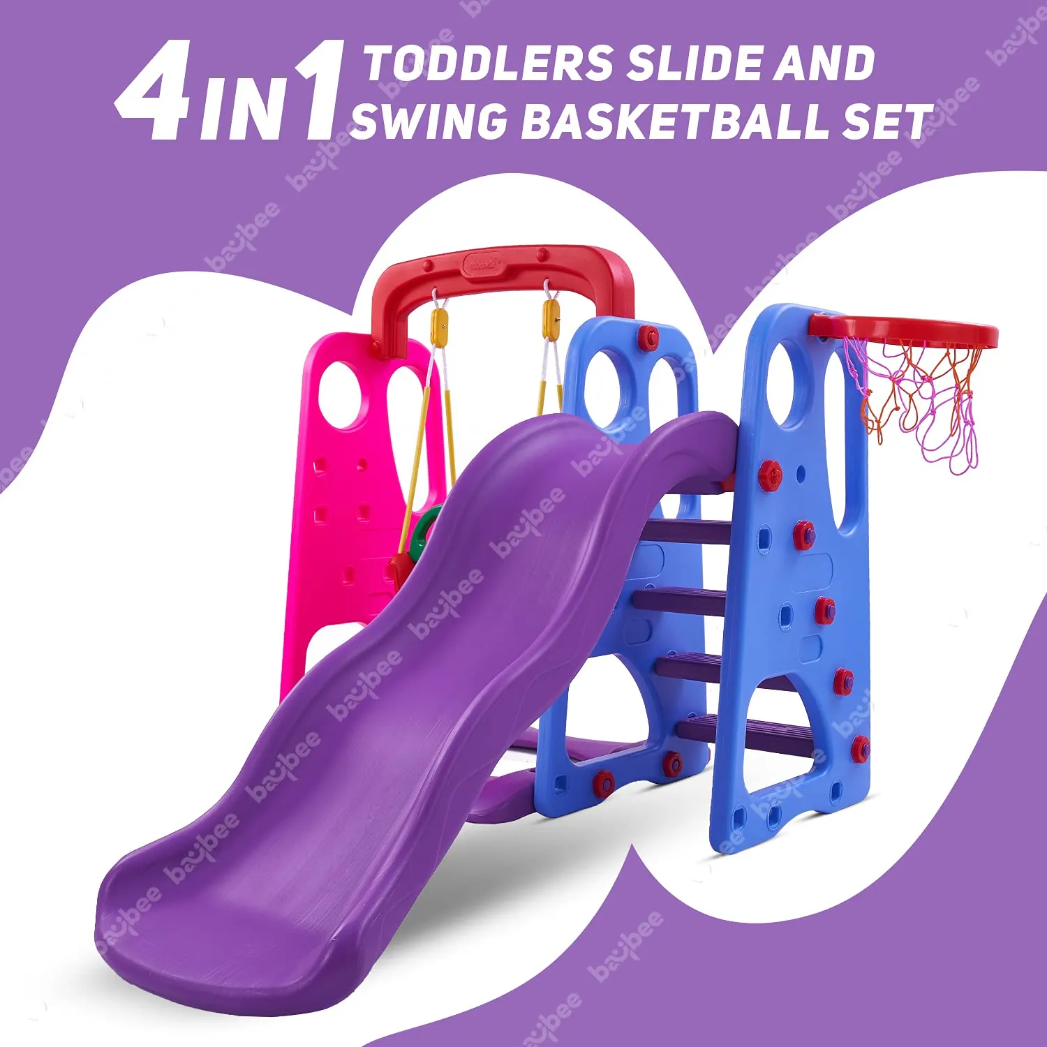 Baybee 3 in 1 Climber Foldable Baby Garden Slide for Kids