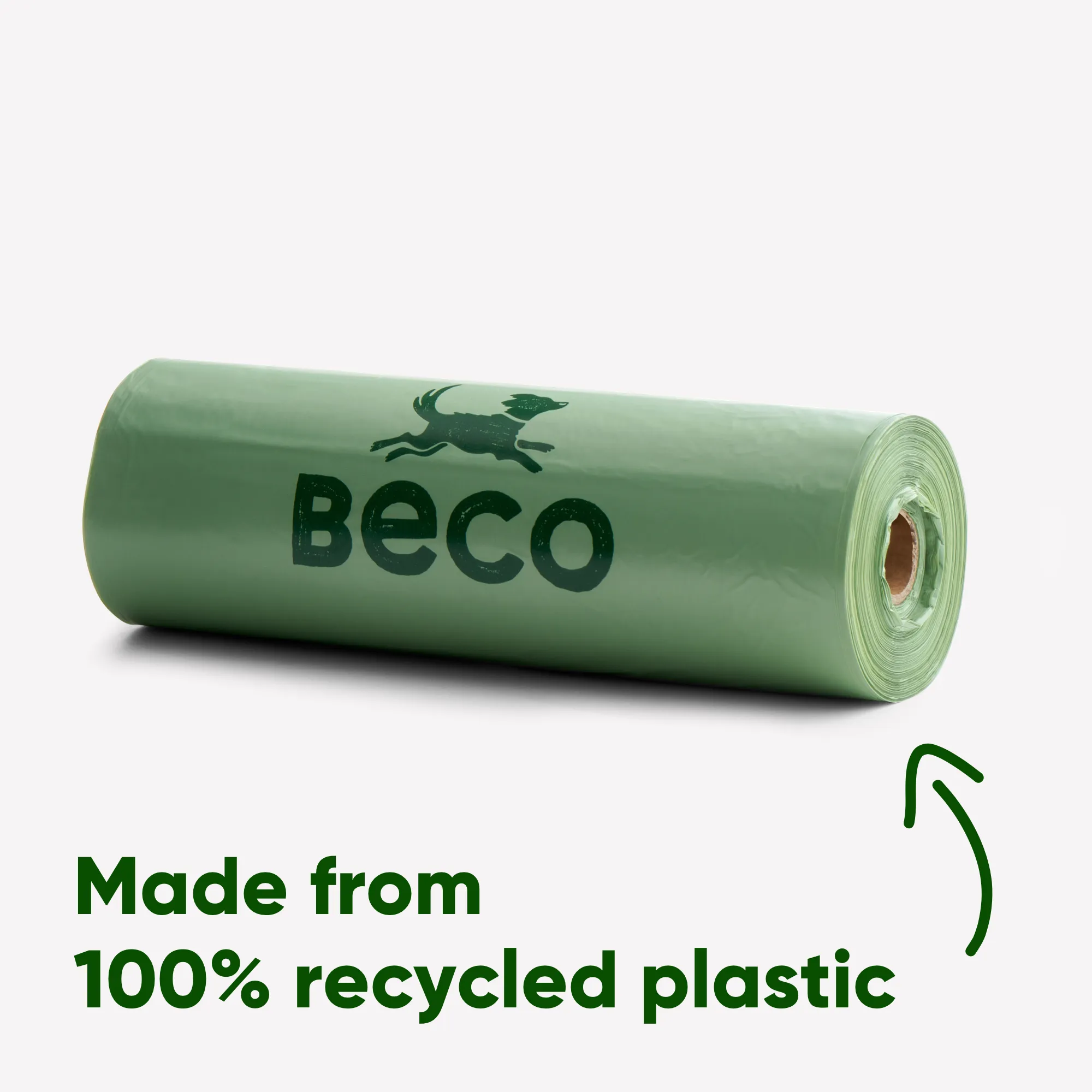 Beco Poop Bag, Dispenser Roll | Big, Strong, Leak-Proof