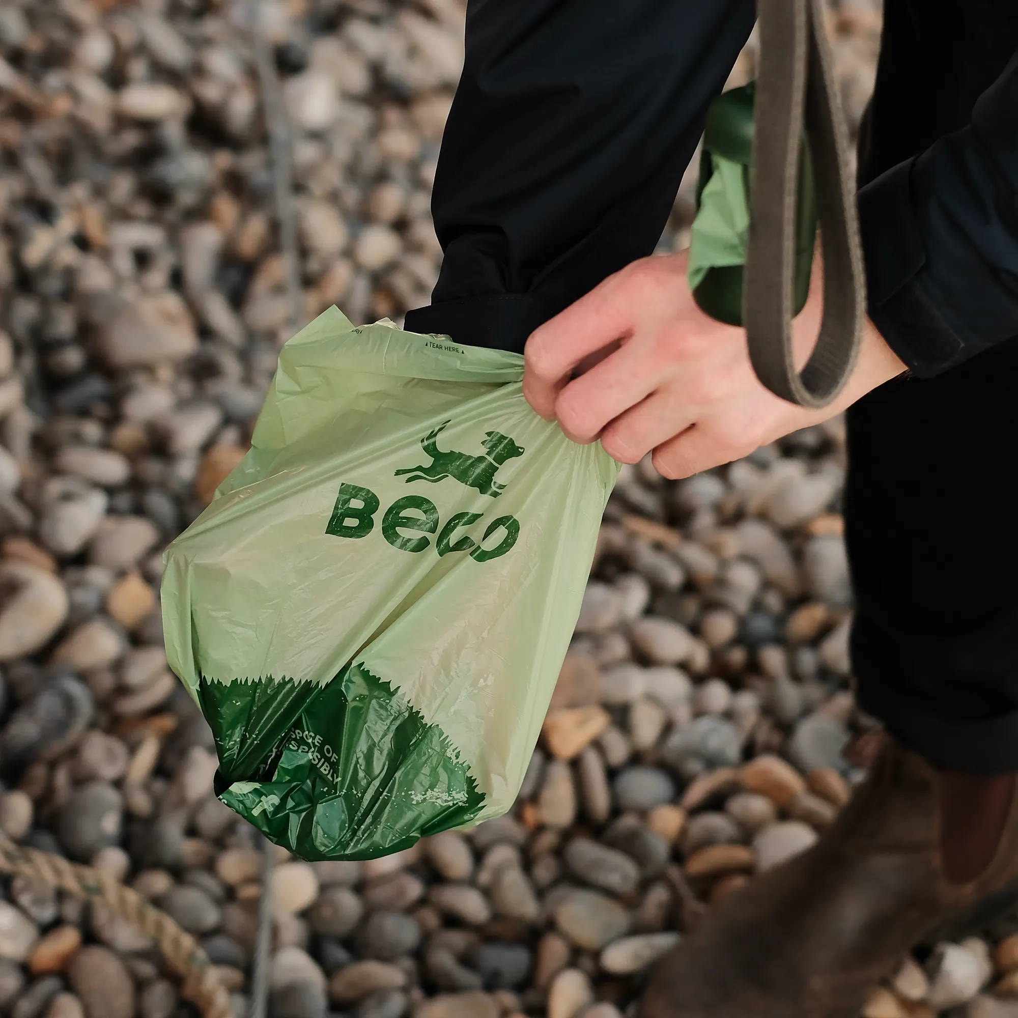 Beco Poop Bag, Dispenser Roll | Big, Strong, Leak-Proof