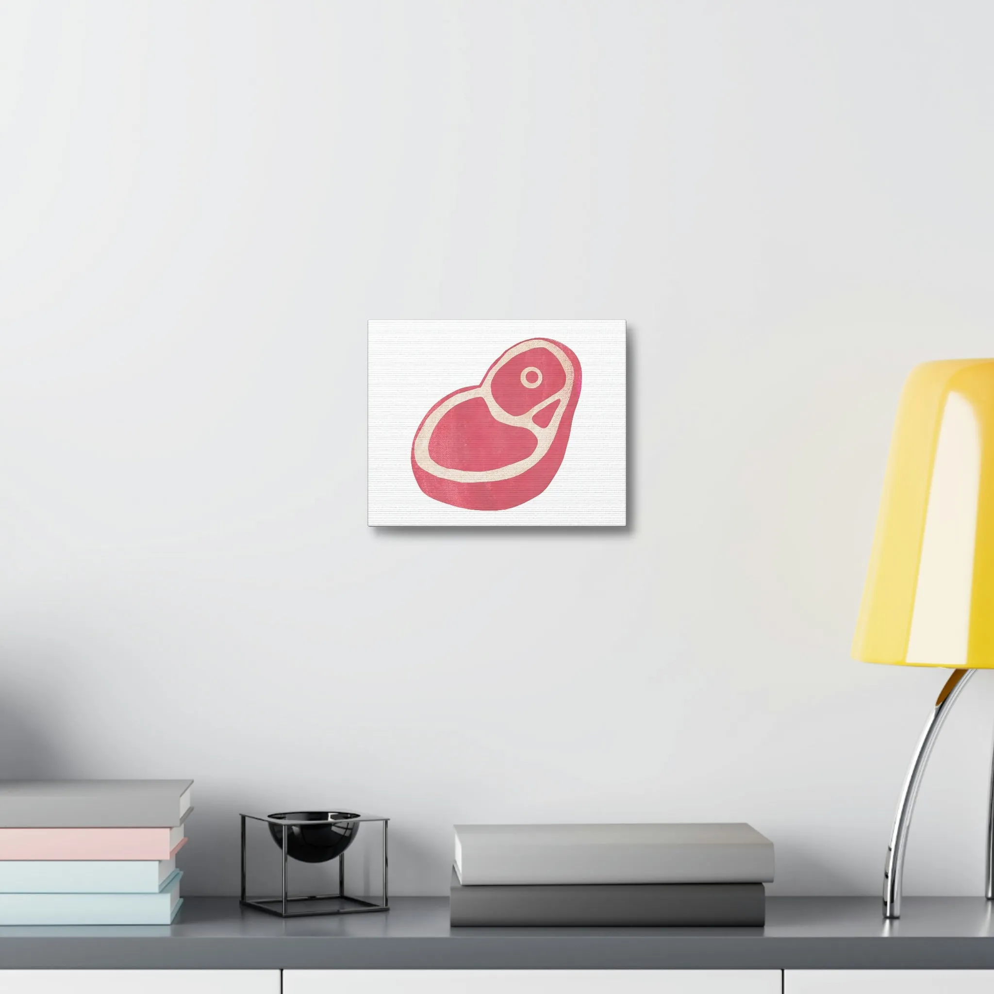 Beef Stretched Canvas