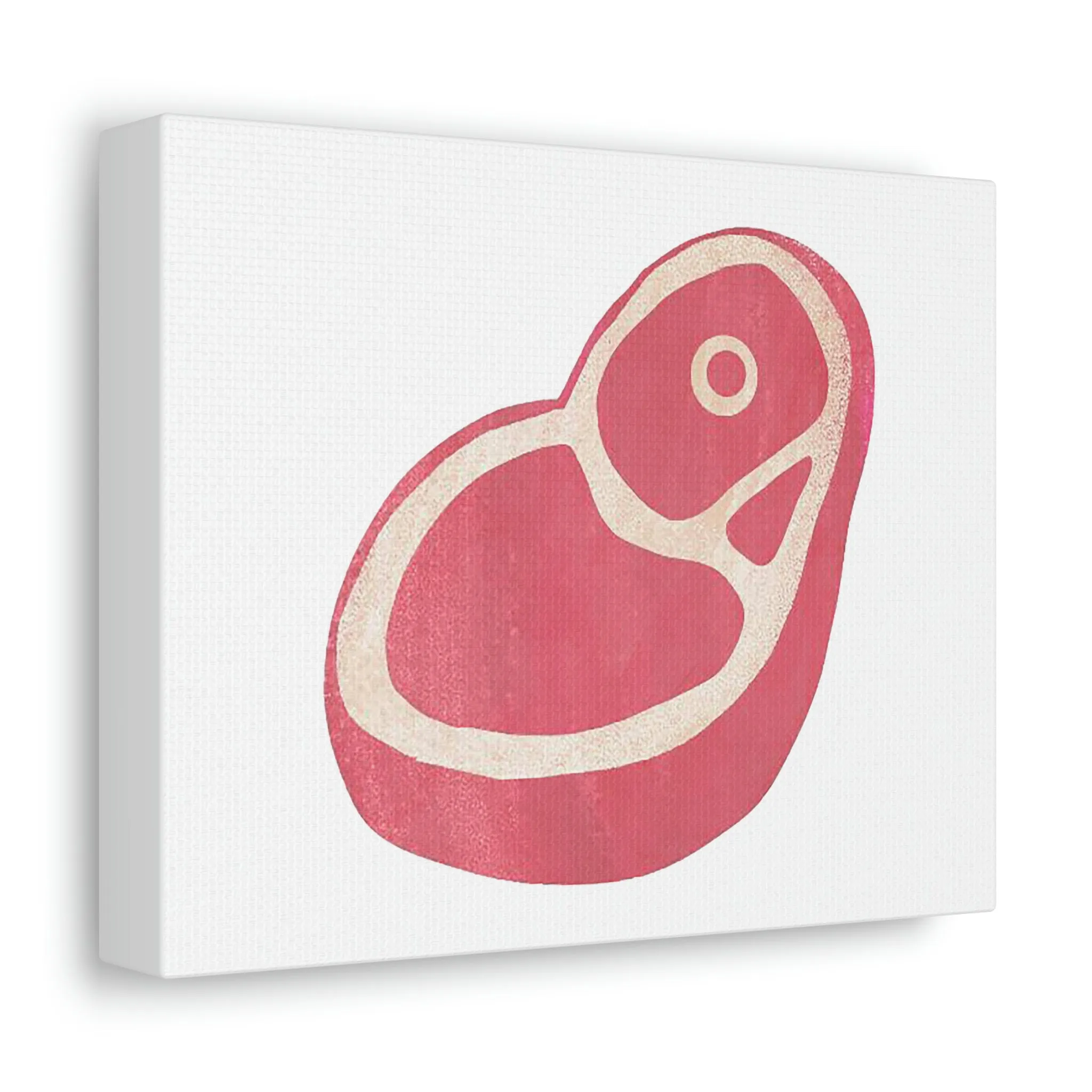 Beef Stretched Canvas