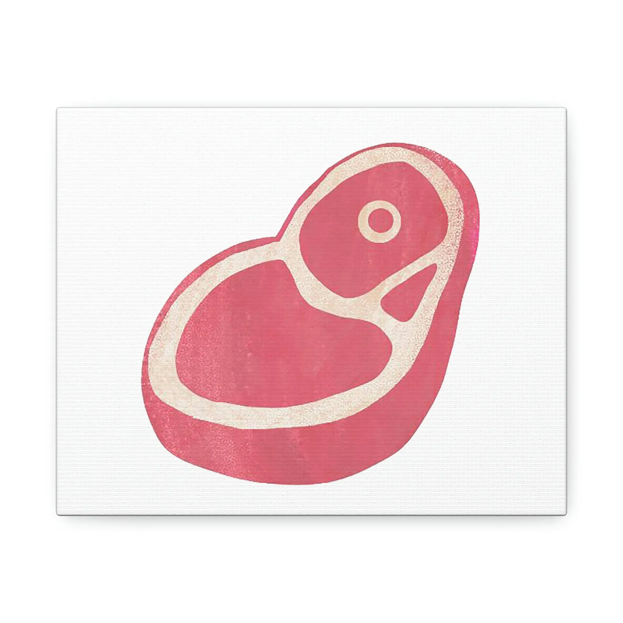 Beef Stretched Canvas