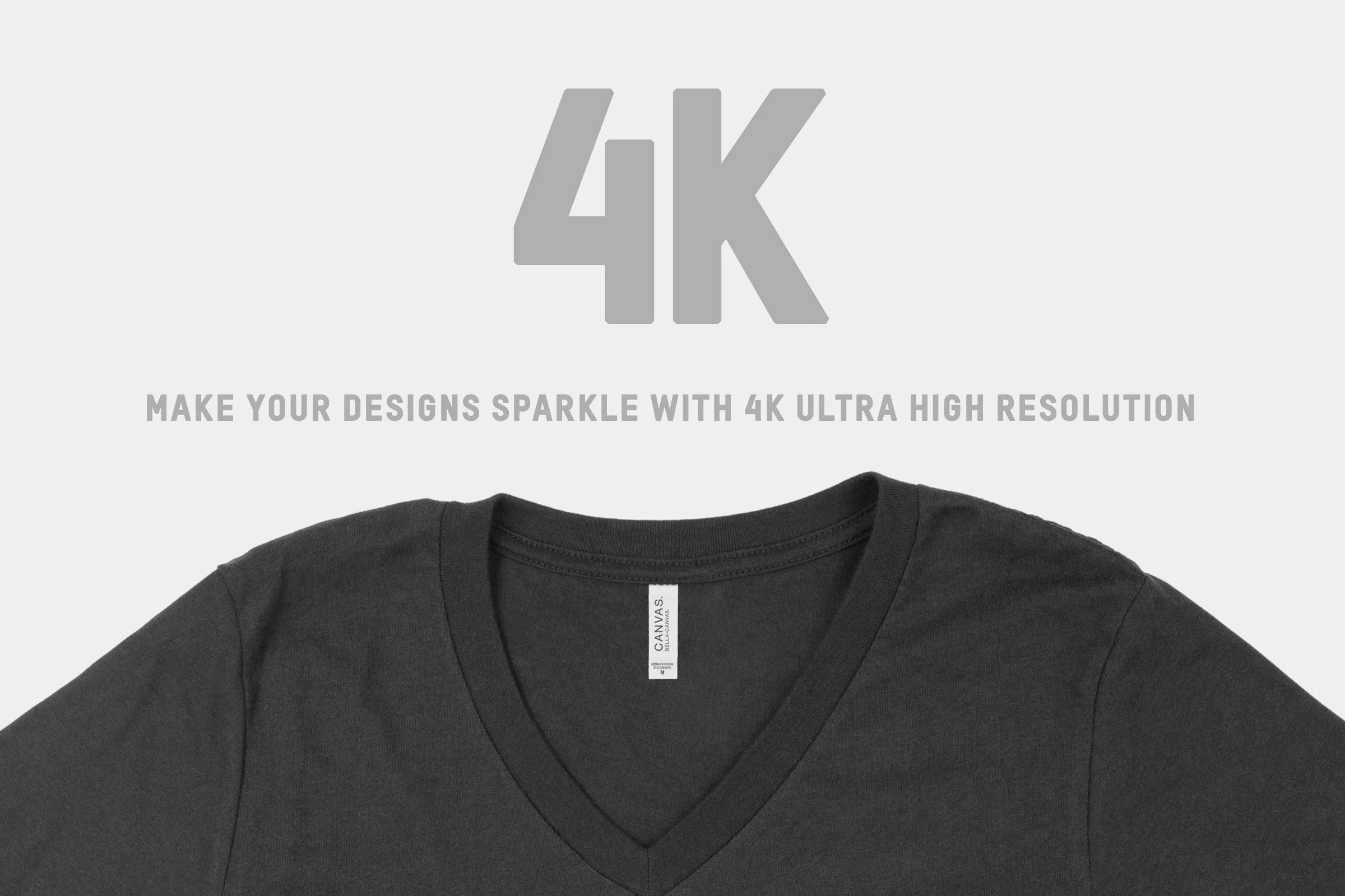 Bella   Canvas 3005 V-Neck Mockups