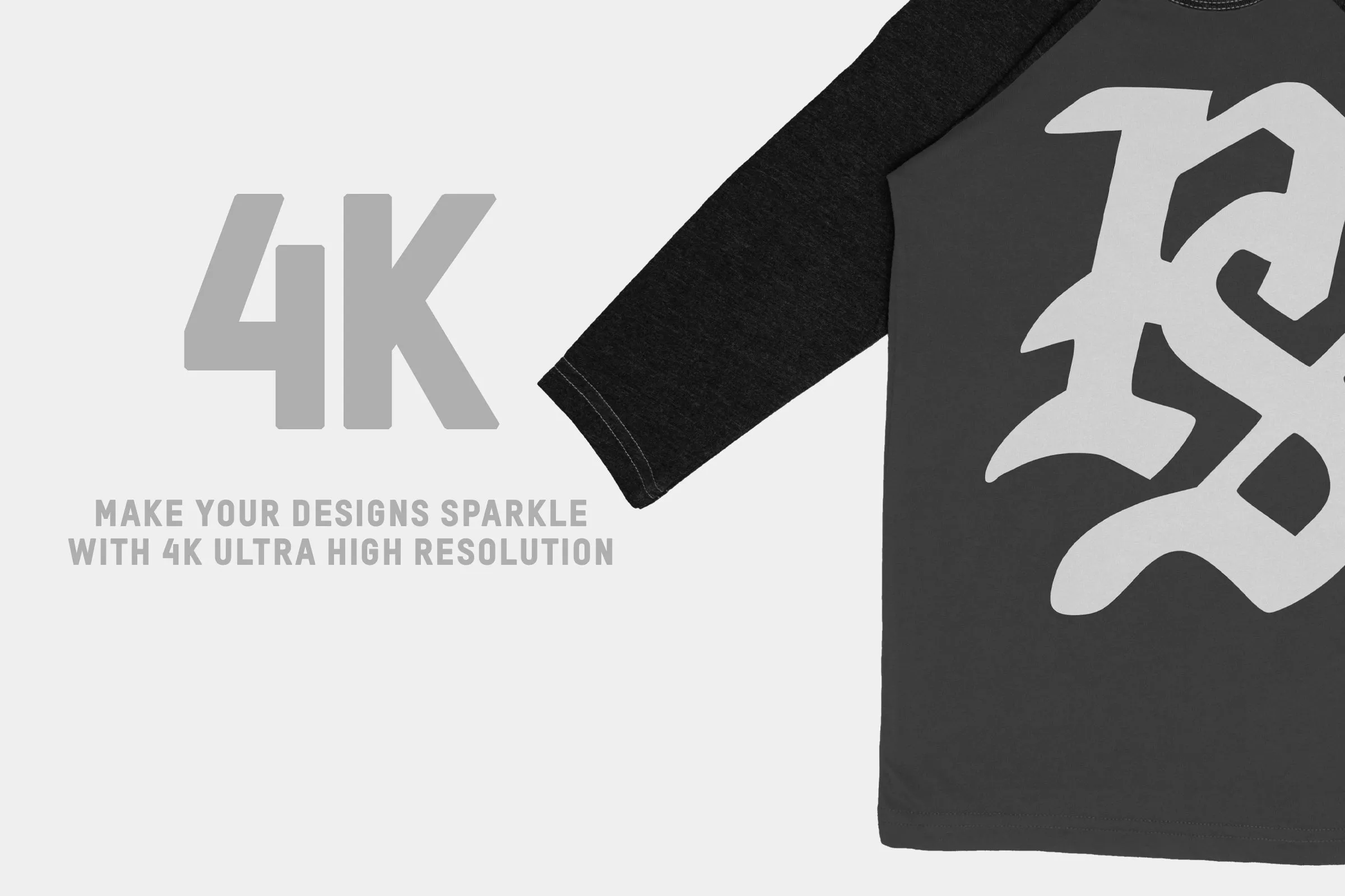 Bella   Canvas 3200Y Youth 3/4 Sleeve Raglan Mockups