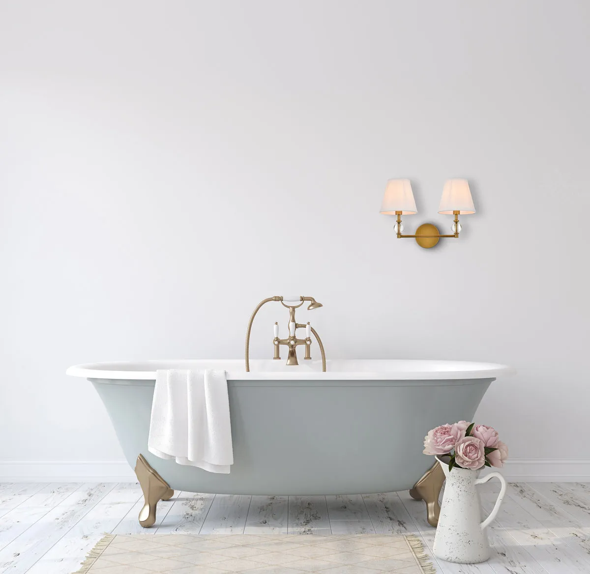 Bethany 2 Light Bath Sconces