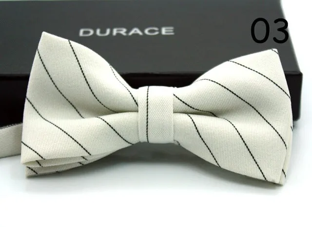 Business Striped Bowtie