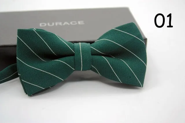Business Striped Bowtie