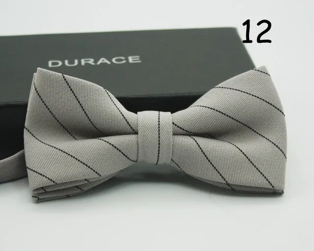 Business Striped Bowtie