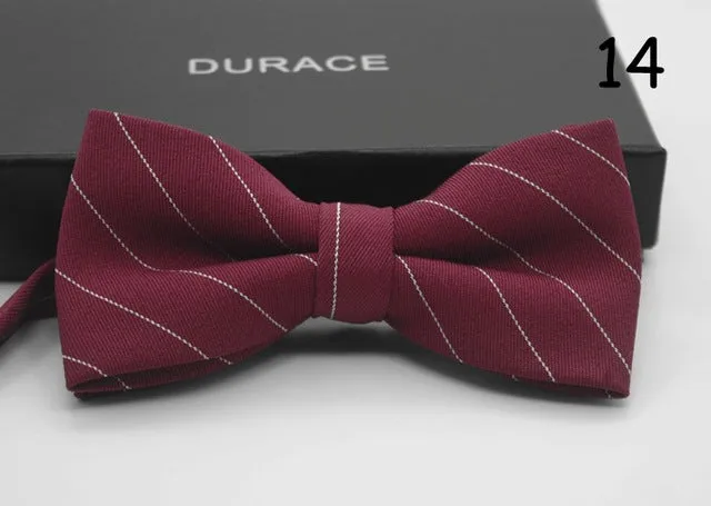 Business Striped Bowtie