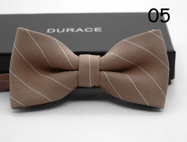 Business Striped Bowtie