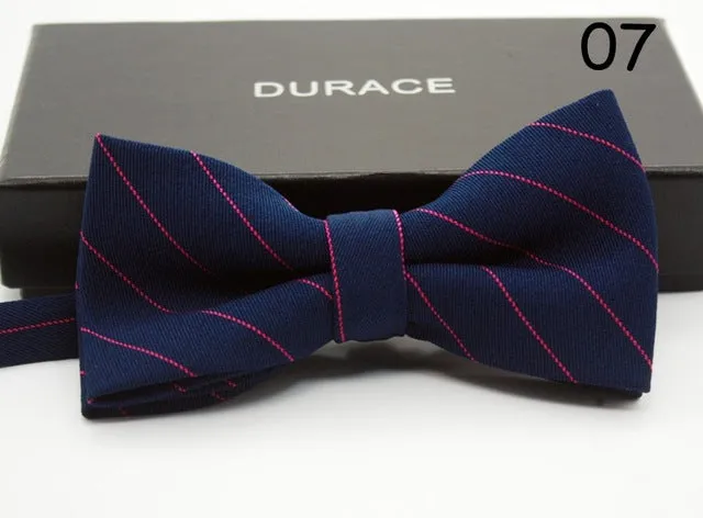Business Striped Bowtie