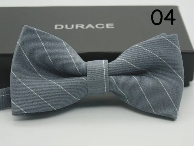 Business Striped Bowtie