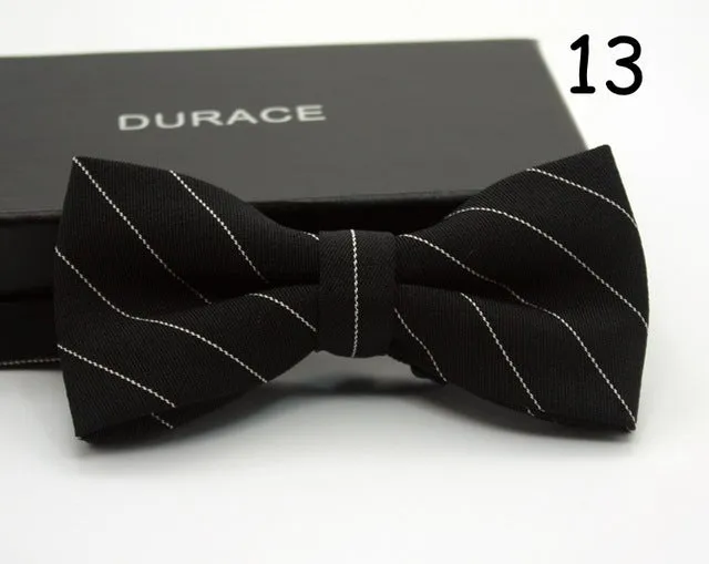 Business Striped Bowtie