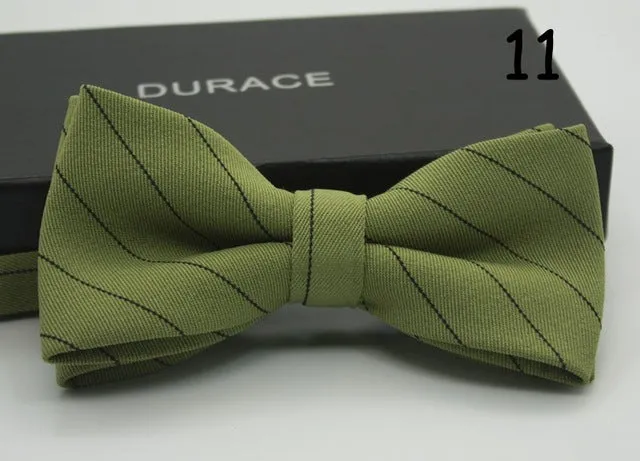 Business Striped Bowtie