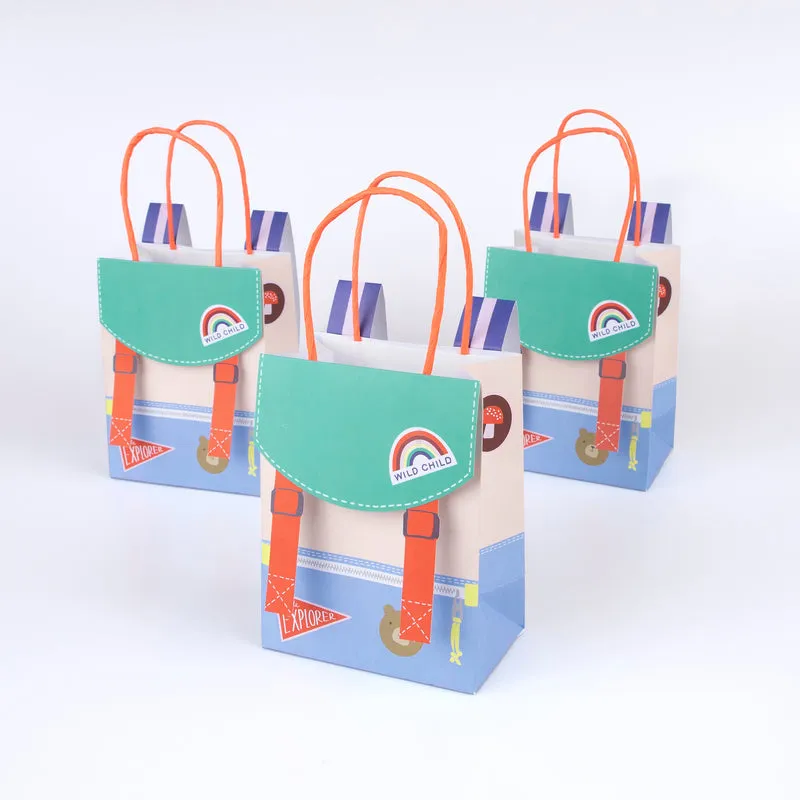 Camping Backpack Adventure Party Bags 8pk.