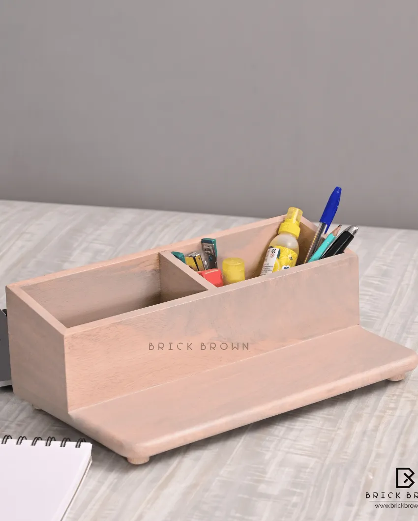 Chic Space Saving Storage Wooden Kitchen Organizer | 13 x 7 x 5 inches