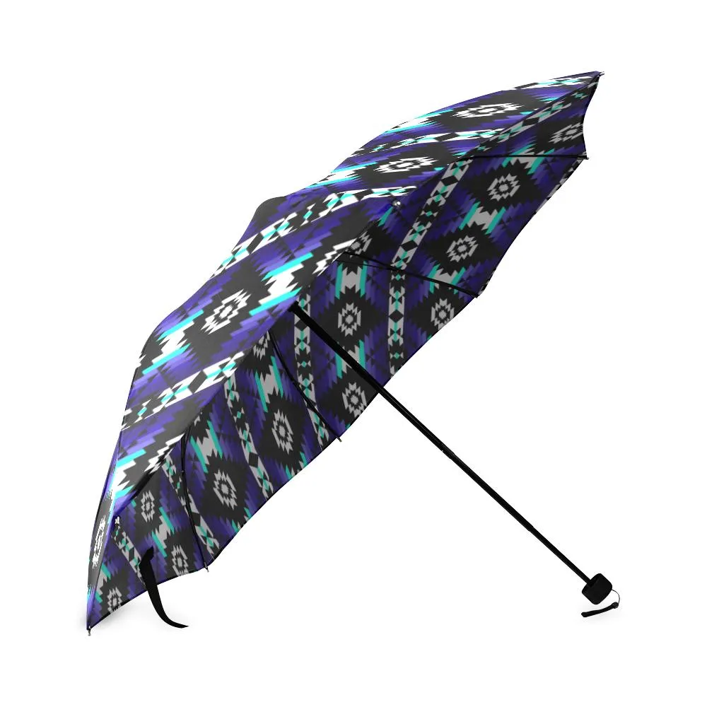 Cree Confederacy Midnight Foldable Umbrella