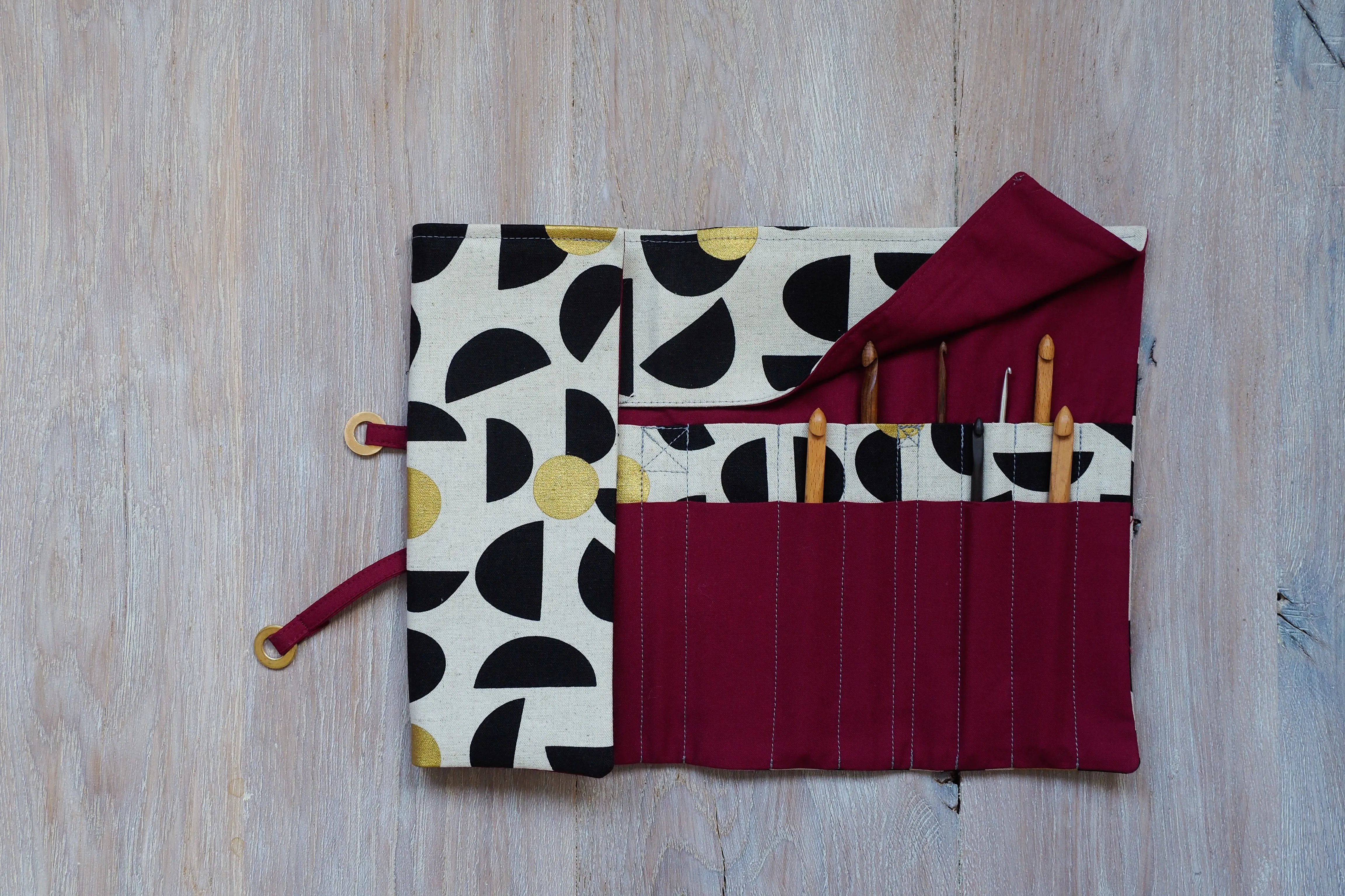 Crochet Hook Organisers - Golden Moon