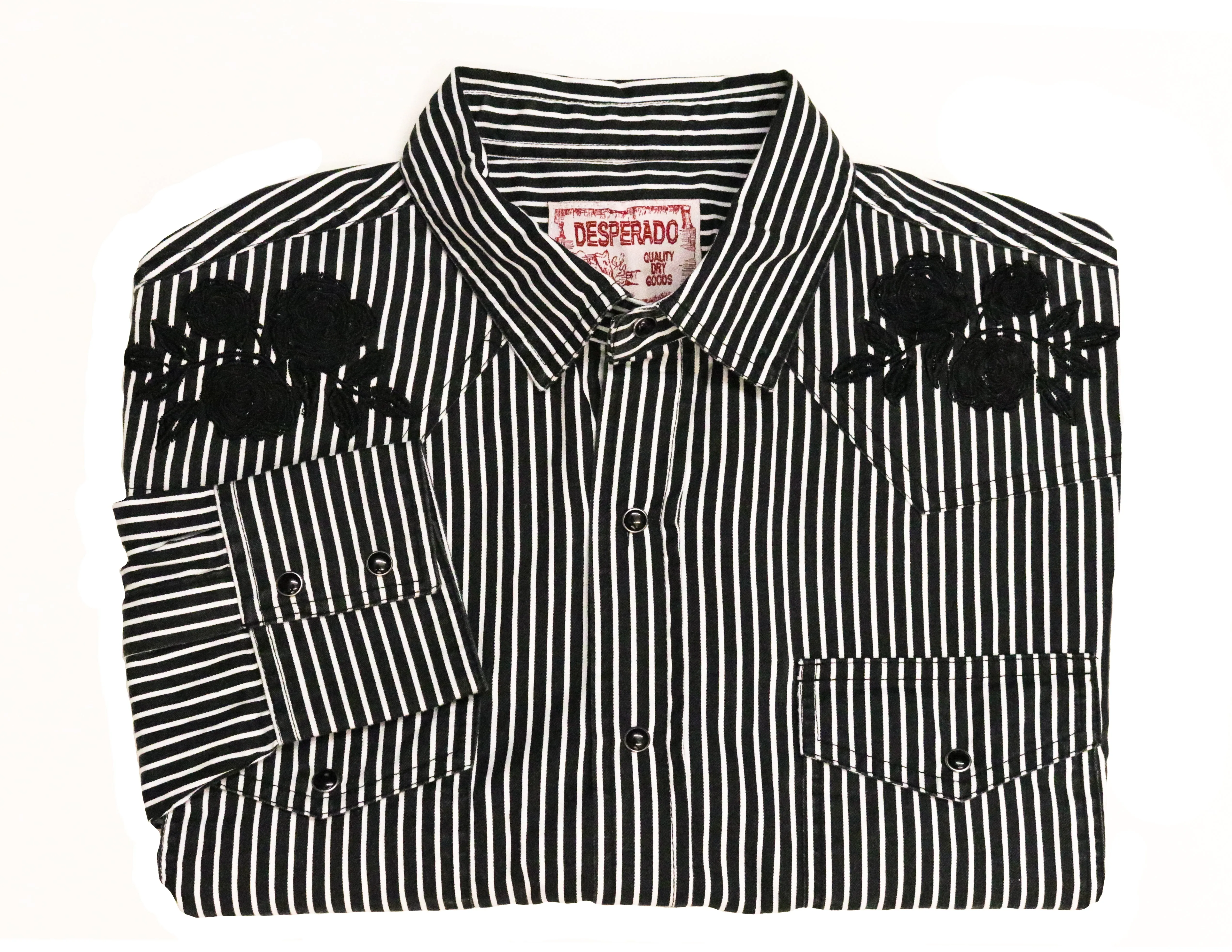 Crooked Saloon Western Button-down