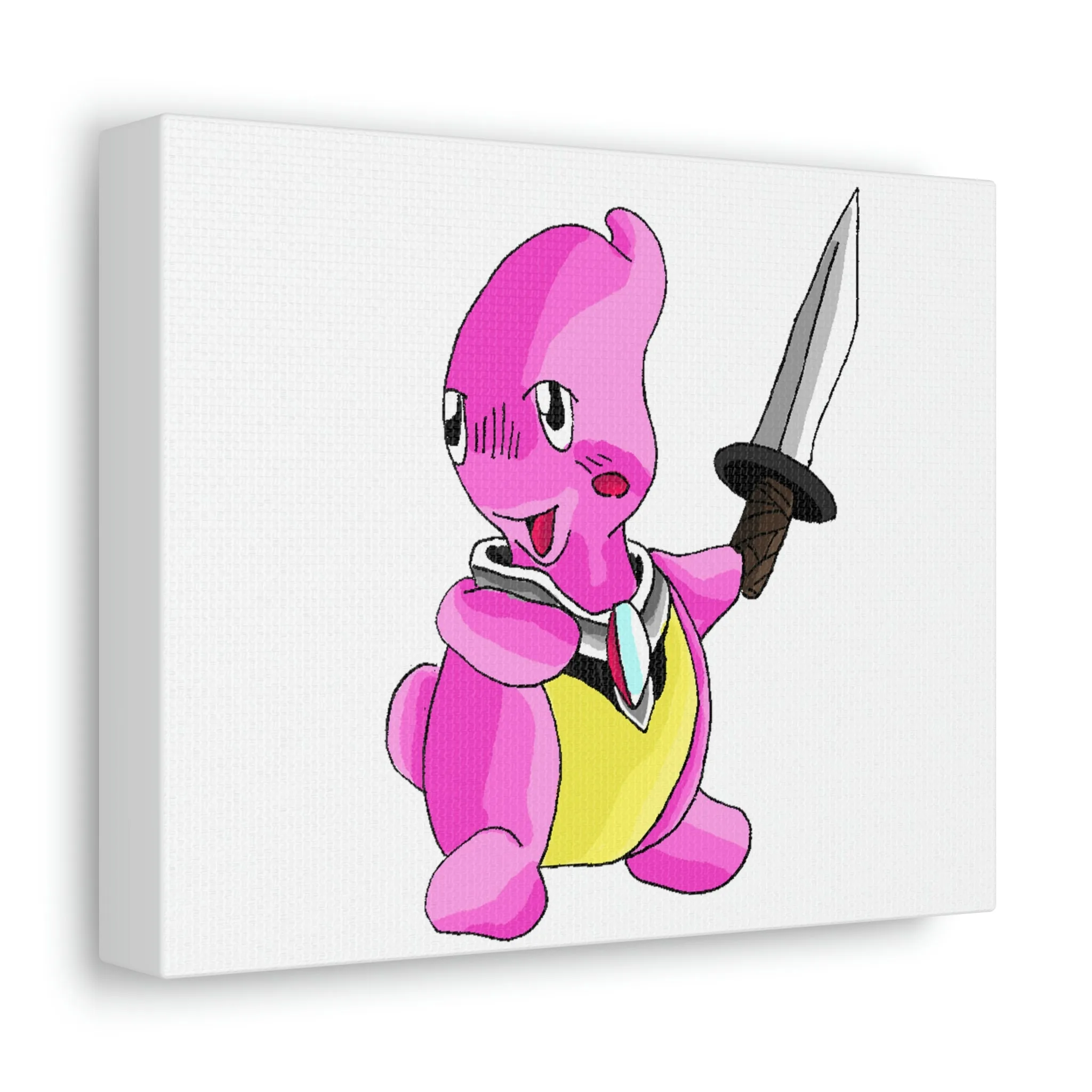 Curswordsman Stretched Canvas